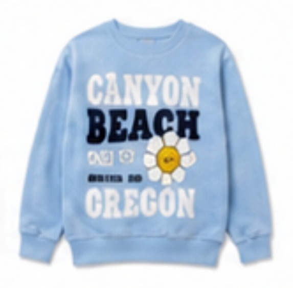 Canyon Beach printed sweatshirt